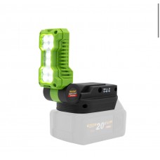 Адаптер та світлодіодний прожектор до акумулятора Procraft LL20 Адаптер та світлодіодний прожектор до акумулятора Procraft LL20