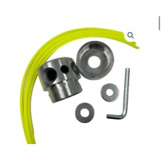 Шпуля алюмін. IA-032 (зажим збоку)